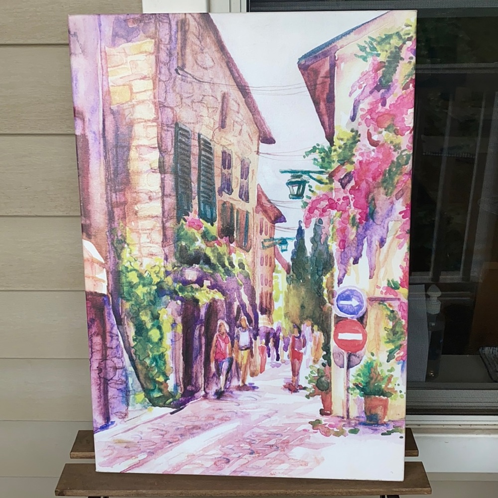 Beautiful Watercolor Home Art